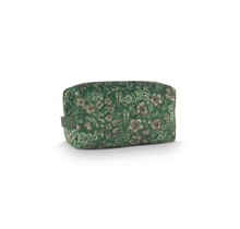 Pip Studio Coco Cosmetic Bag Medium Quilted Daisy Dreams Green 21.5x10x10.5cm