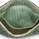 Pip Studio Pip Studio Charly Cosmetic Flat Pouch Medium Quilted Daisy Dreams Green 24x1x15.5cm