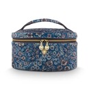 Pip Studio Pip Studio Cleo Beauty Case Quilted Daisy Dreams Blue 26x16x16cm