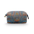 Pip Studio Pip Studio Cooper Cosmetic Purse Medium Jabali Blue 22.5x9.5x15cm