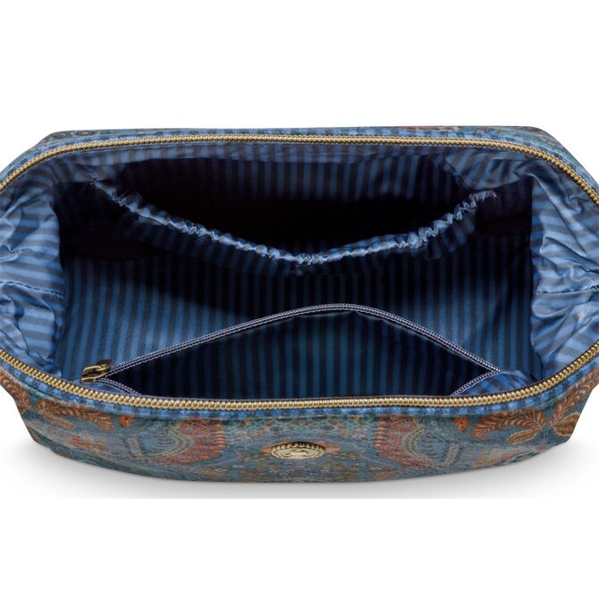 Pip Studio Cooper Cosmetic Purse Medium Jabali Blue 22.5x9.5x15cm