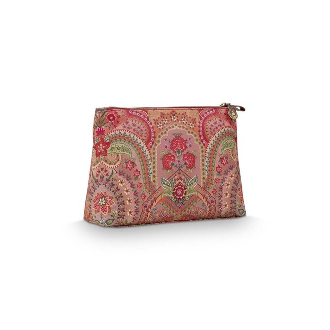 Pip Studio Caryn Cosmetic Bags Combi Jabali Red 26x7.5x18cm/22x1x13cm