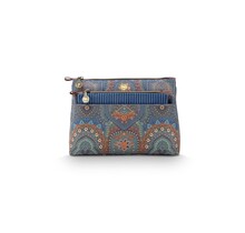Pip Studio Caryn Cosmetic Bags Combi Jabali Blue 26x7.5x18cm/22x1x13cm