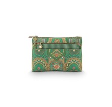 Pip Studio Caryn Cosmetic Bags Combi Jabali Green 26x7.5x18cm/22x1x13cm