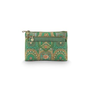 Pip Studio Caryn Cosmetic Bags Combi Jabali Green 26x7.5x18cm/22x1x13cm