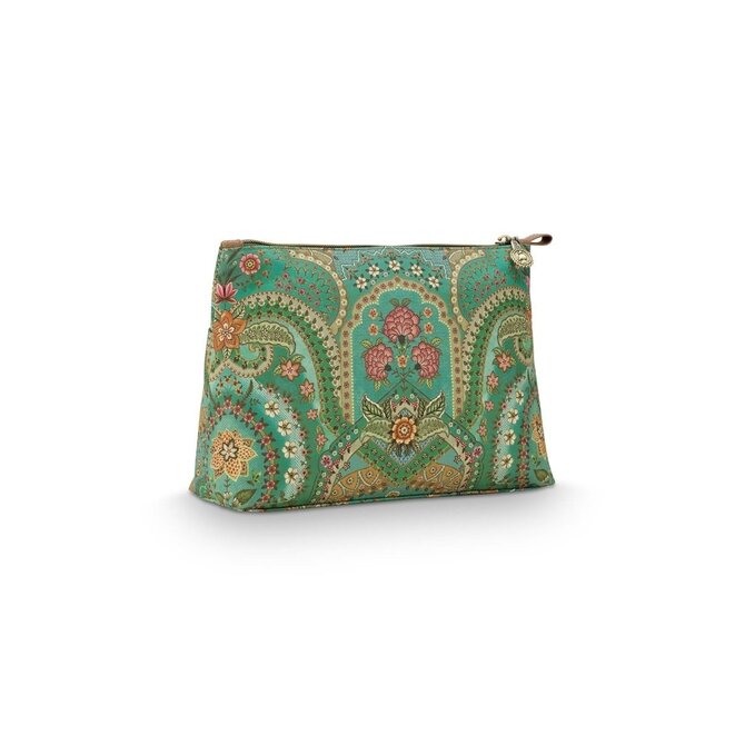 Pip Studio Caryn Cosmetic Bags Combi Jabali Green 26x7.5x18cm/22x1x13cm