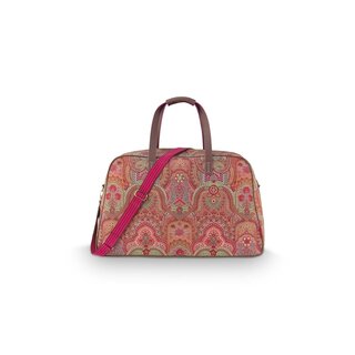 Pip Studio Tovy Weekend Bag Large Jabali Red 65x25.5x35cm