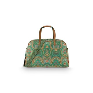 Pip Studio Tovy Weekend Bag Large Jabali Green 65x25.5x35cm