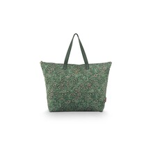 Pip Studio Tilda Tote Bag Large Quilted Daisy Dreams Green 66x20x44cm