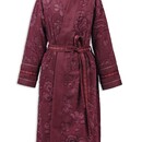 Pip Studio Pip Studio  Jasmin Jacquard Bathrobe Donker roze L