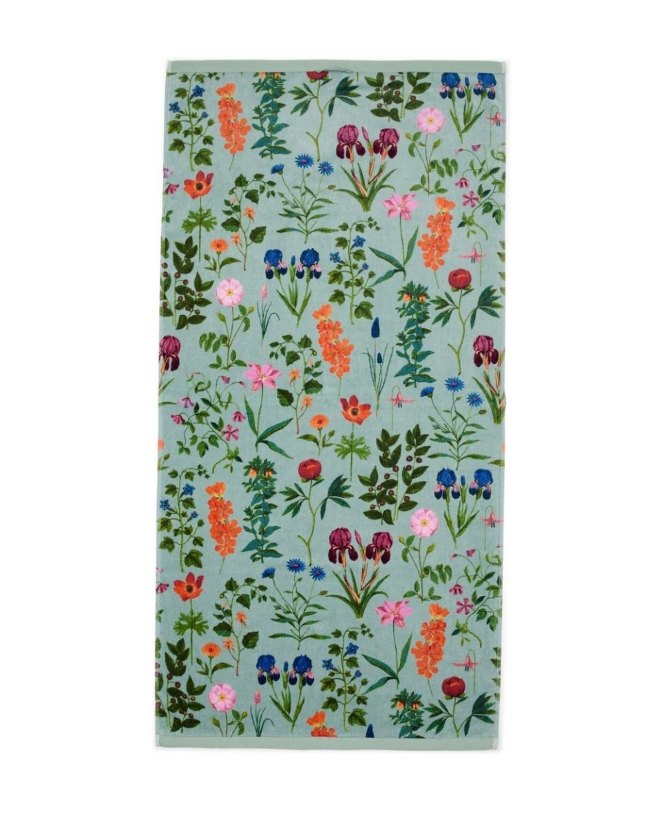 Essenza Essenza Marigold Handdoek Surf green 50x100