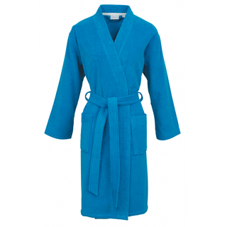 Carl Ross badjas kimono 41110 deep sea/offwhite S