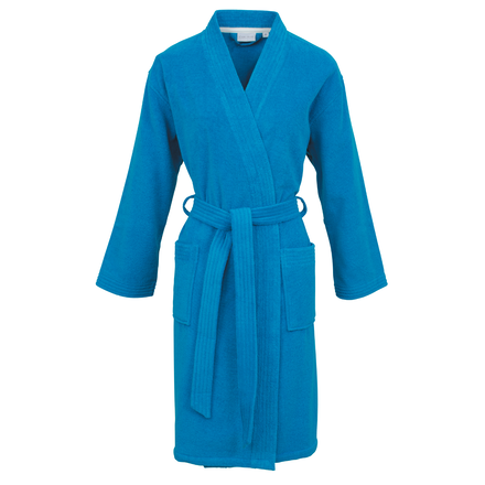 Carl Ross badjas kimono 41110 deep sea/offwhite M