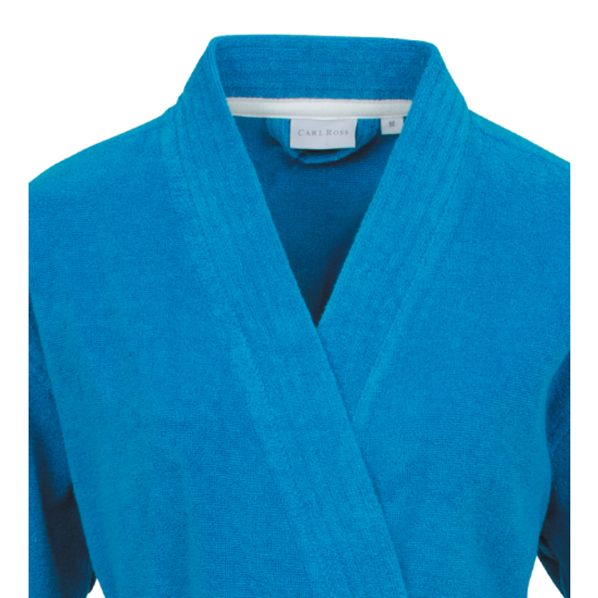 Carl Ross badjas kimono 41110 deep sea/offwhite XXL