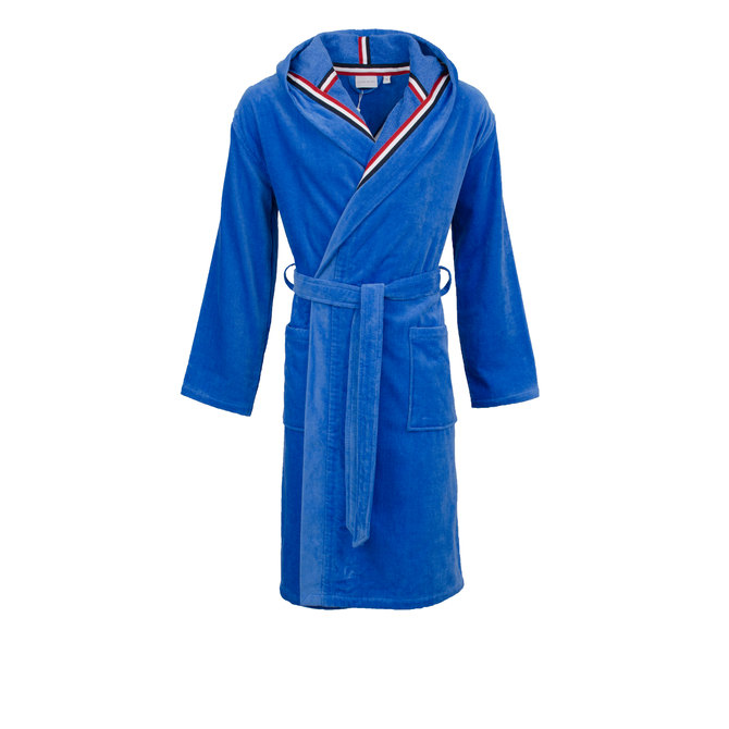 Carl Ross badjas met capuchon 481310 cobalt S