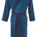 Carl Ross Carl Ross badjas met sjaalkraag 665200 night blue/sapphire 48/50