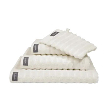 Vandyck Home Towel Wave handdoek 60x110 Cream Tan