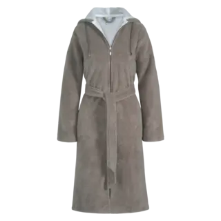 Vandyck Duchess badjas Large Urban Taupe