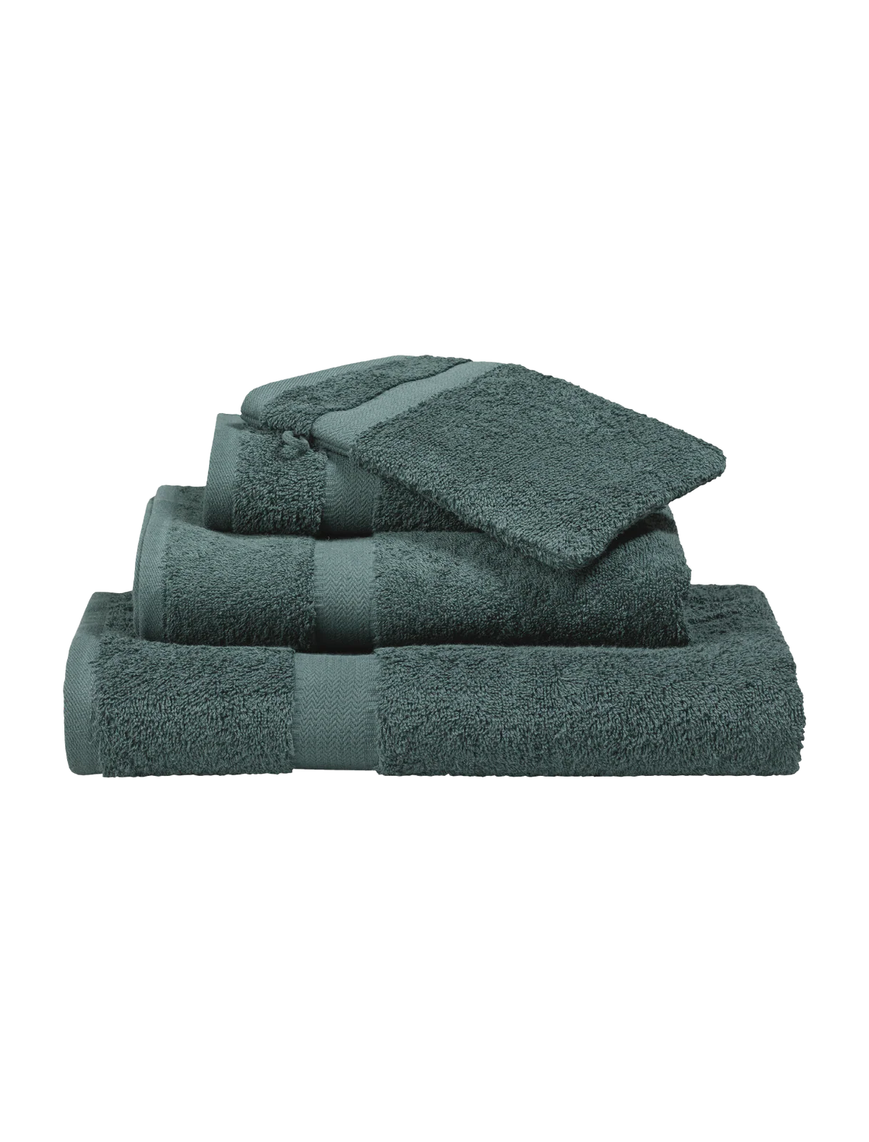 Vandyck Vandyck Prestige Plain handdoek 60x110 Forest Green