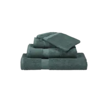 Vandyck Prestige Plain gastendoekje 40x60 Forest Green