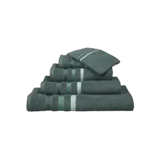 Vandyck Prestige Lines handdoek 60x110 Forest Green