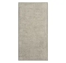 Cawö Two-Tone Stripe Badlaken 80x150 graphit