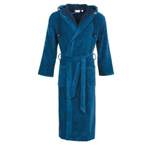 Carl Ross Heren Badjas met capuchon 664300 sapphire/night blue 48/50