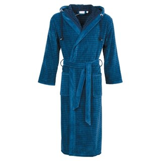 Carl Ross Heren Badjas met capuchon 664300 sapphire/night blue 48/50