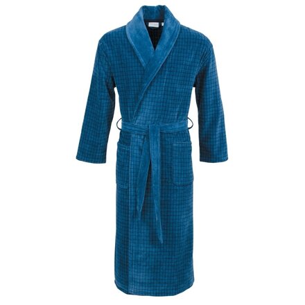 Carl Ross Heren Badjas met Sjaalkraag 664200 sapphire/night blue 60/62