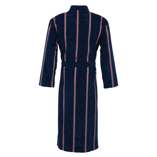 Carl Ross Heren Badjas Kimono 663100 nightblue/deep red 48/50