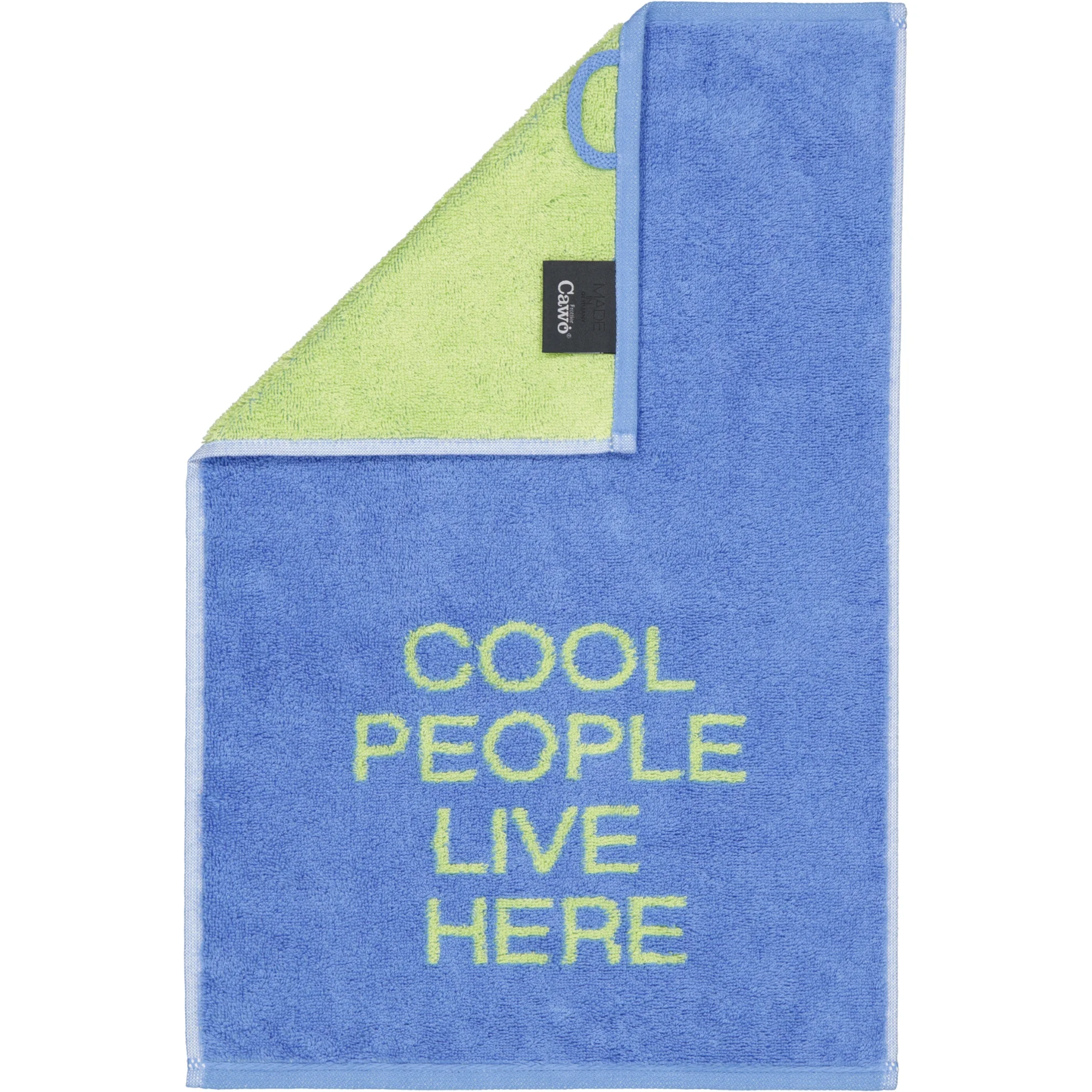 Cawö Cawö Postcards Towels Edition Postcard Towels 30x50 cool people live here