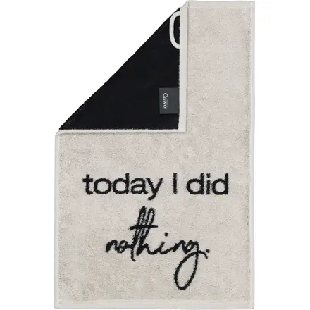 Cawö Postcards Towels Edition Postcard Towels 30x50 today I did nothing