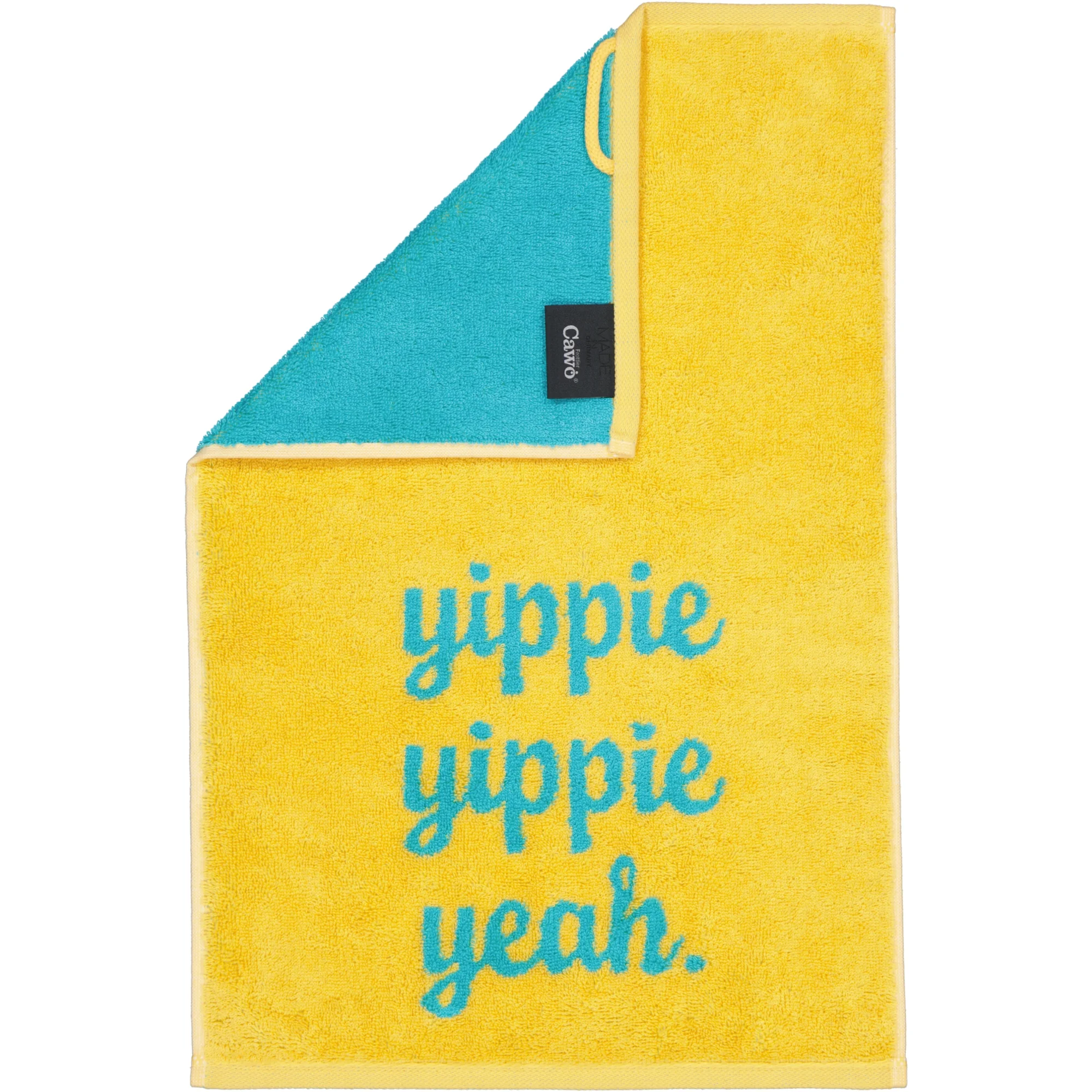 Cawö Cawö Postcards Towels Edition Postcard Towels 30x50 yippie yippie yeah.