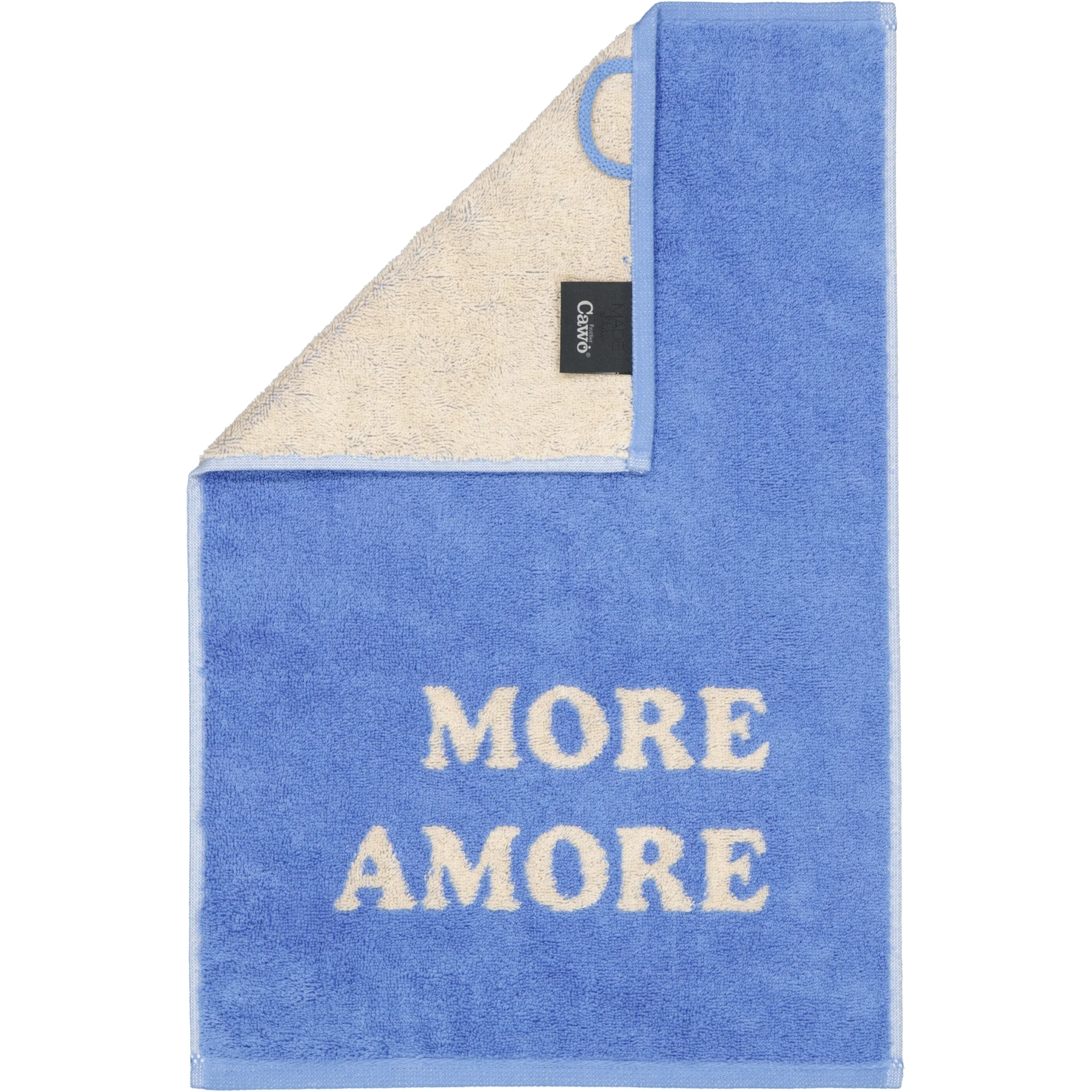 Cawö Cawö Postcards Towels Edition Postcard Towels 30x50 MORE AMORE