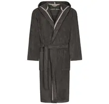 Cawo Heren Badjas met Capuchon  833 basalt XXL