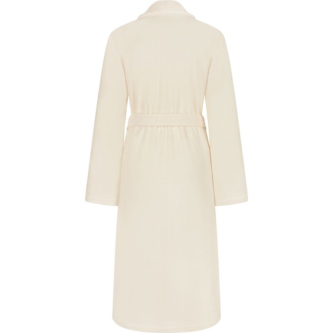 Cawo Dames Badjas met Sjaalkraag 836 champagne 40/42