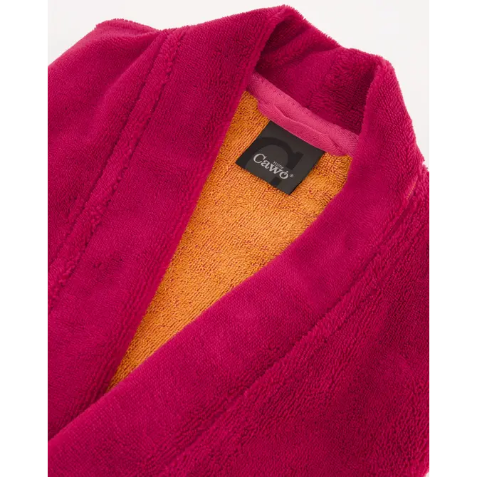 Cawo Dames  Kimono 844 pink-orange 38