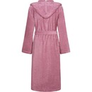 Cawö Cawo Dames Badjas met Capuchon  827 blush M