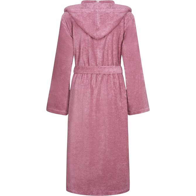 Cawo Dames Badjas met Capuchon  827 blush M