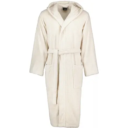 Cawo Heren Badjas met Capuchon  847 natur L