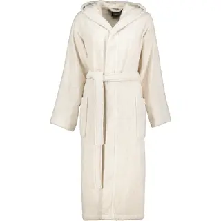 Cawo Dames Badjas met Capuchon  846 natur XL