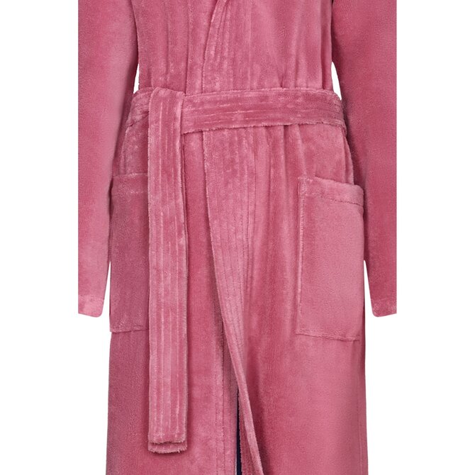 Cawo Dames Badjas met Capuchon  830 beere 44/46