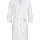 Morgenstern Morgenstern badjas Andrea wafelstof met Capuchon 120cm Wit L