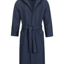 Morgenstern Morgenstern badjas Andrea wafelstof met Capuchon 120cm Navy S