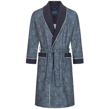 Morgenstern Theo Heren Badjas  Blau XL