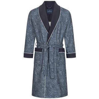Morgenstern Theo Heren Badjas  Blau XXL