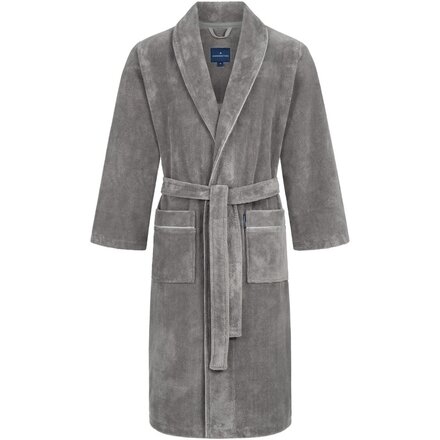 Morgenstern Bo Heren Badjas stein/grau XL