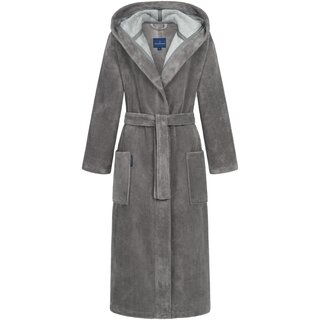 Morgenstern GEENA LANG 130cm  Dames Badjas  terra/graubraun S