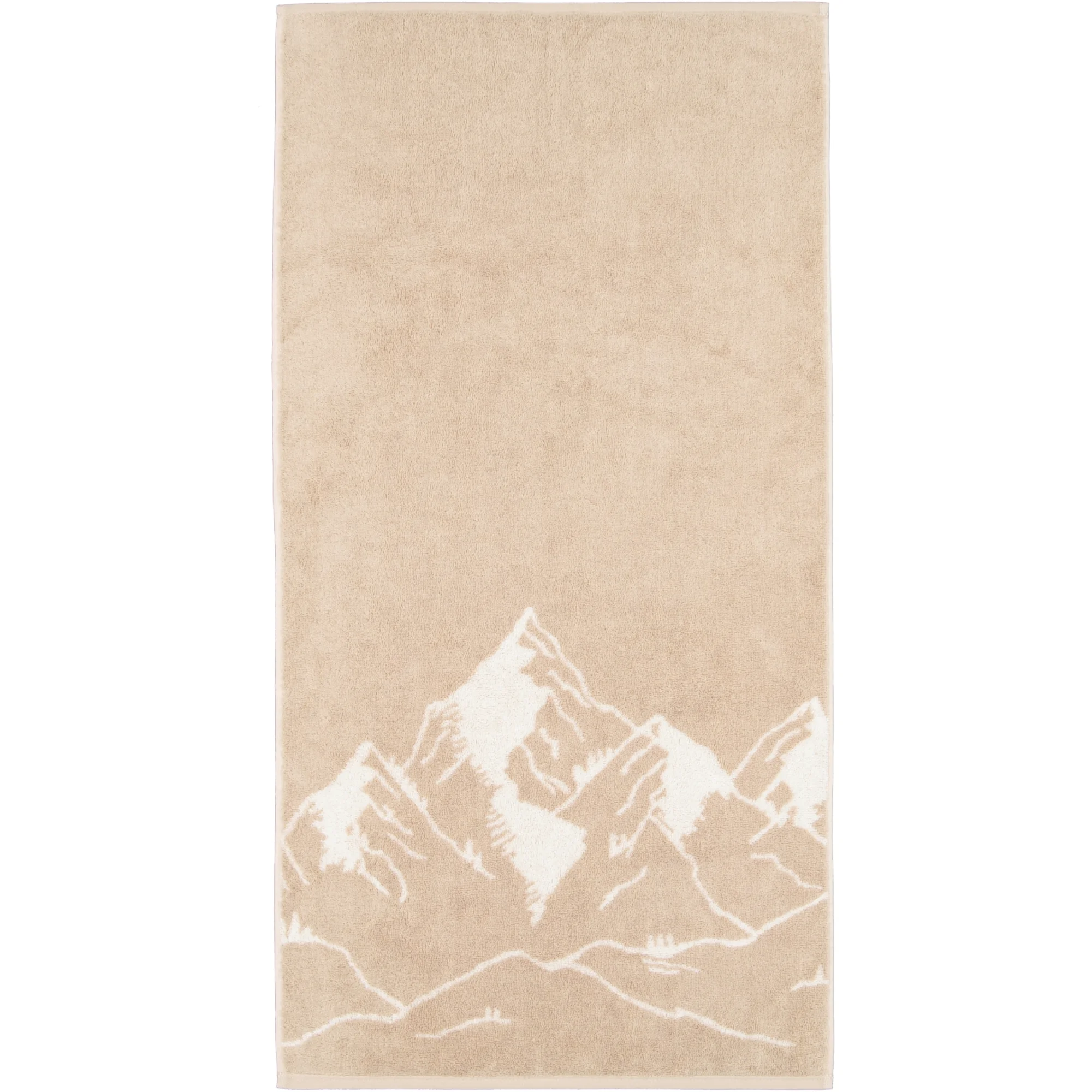 Cawö Cawö Alpenchic Edition 6269 Handdoek 50x100 natur