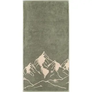 Cawö Alpenchic Edition 6269 Handdoek 50x100 spargroen
